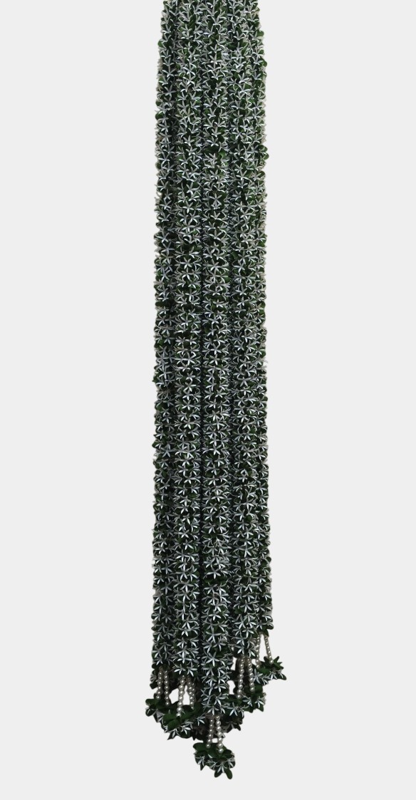 Artificial Flower Green Garland Toran Wall Hangings (5.5 Feet, 10 Pcs)