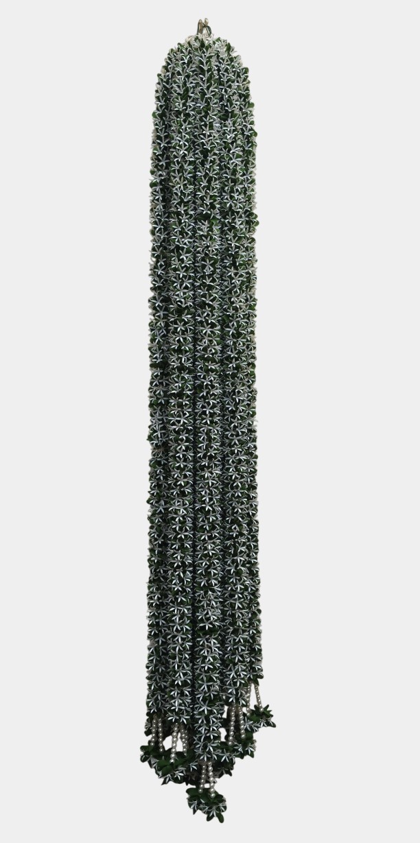 Artificial Flower Green Garland Toran Wall Hangings (5.5 Feet, 10 Pcs)