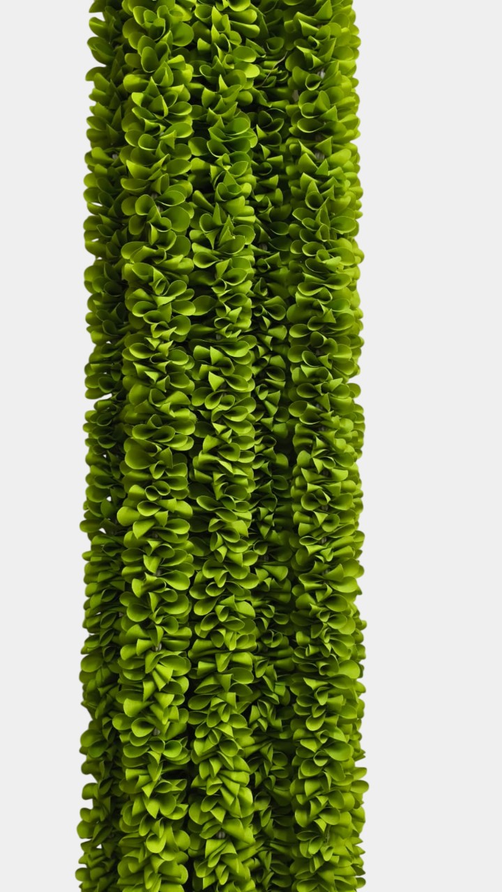 Artificial Flowers Green Garland Walls Hanging (5.5 Feet 10 Pcs)
