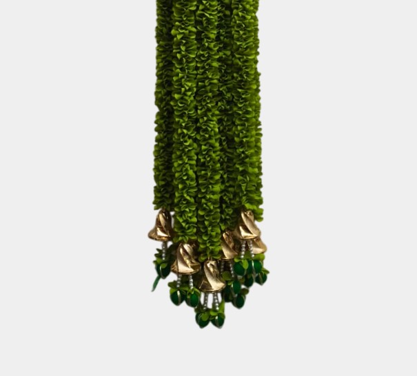 Artificial Flowers Green Garland Walls Hanging (5.5 Feet 10 Pcs)
