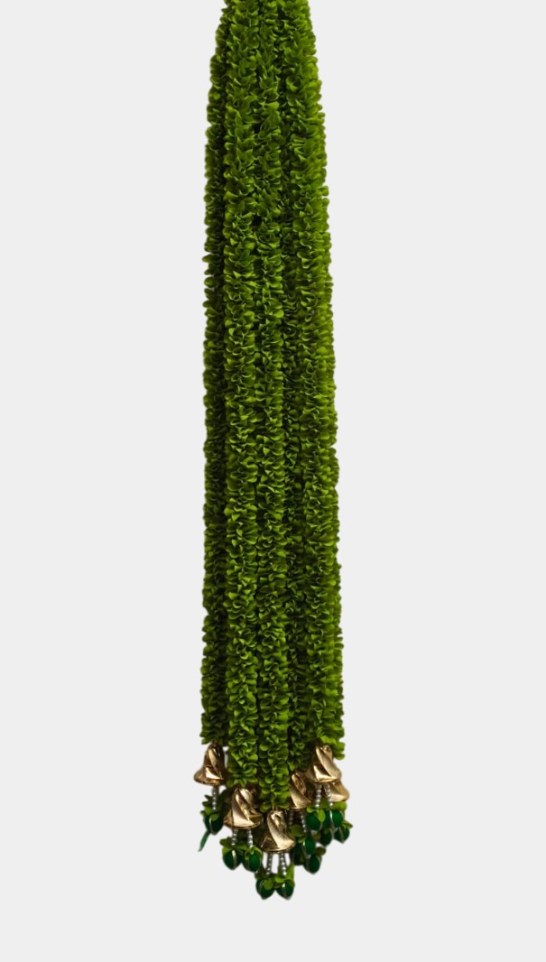 Artificial Flowers Green Garland Walls Hanging (5.5 Feet 10 Pcs)