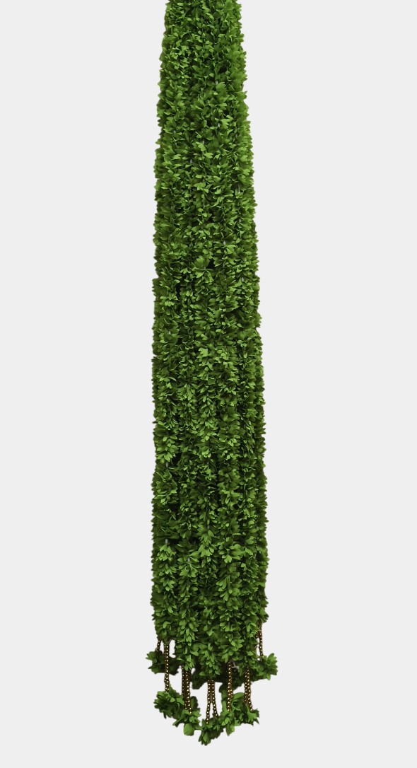 Artificial Green Flowers Garland Wall Hanging (5.5 Feet 10 Pcs)