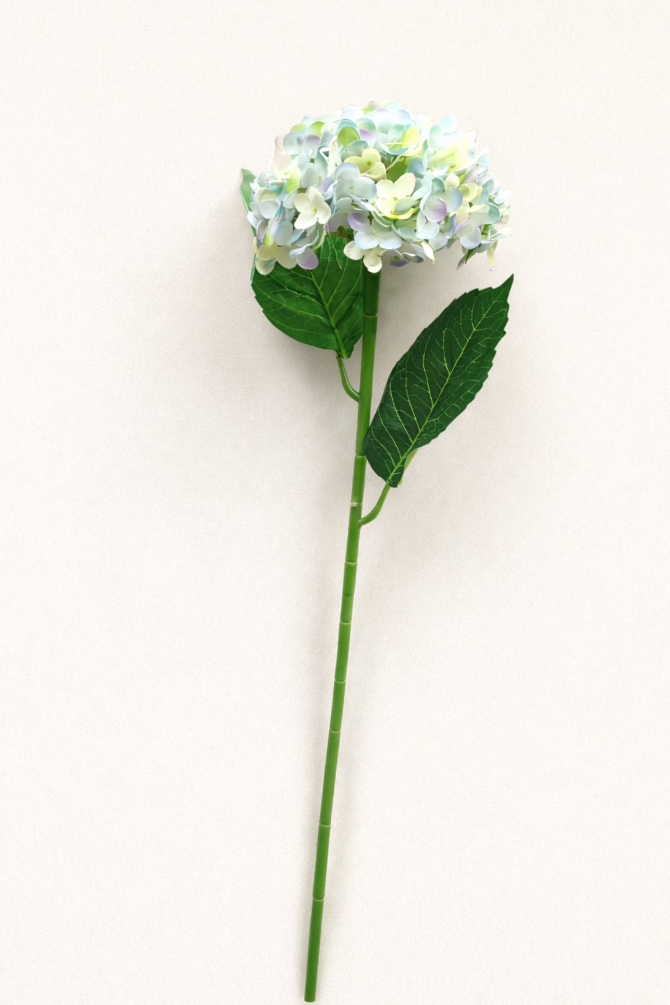 Artificial Light Blue Hydrangea Flower Stick
