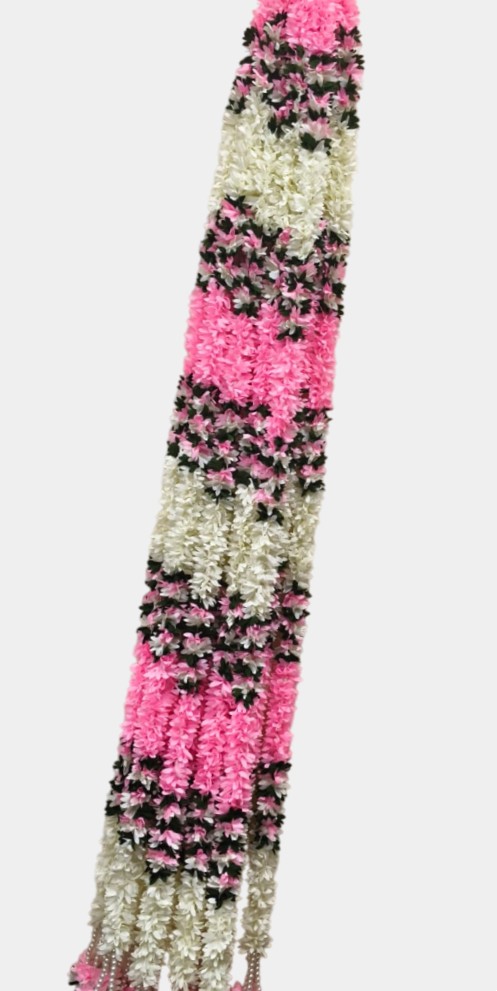 Artificial Light Pink Flower Garlands (5.5 Feet)