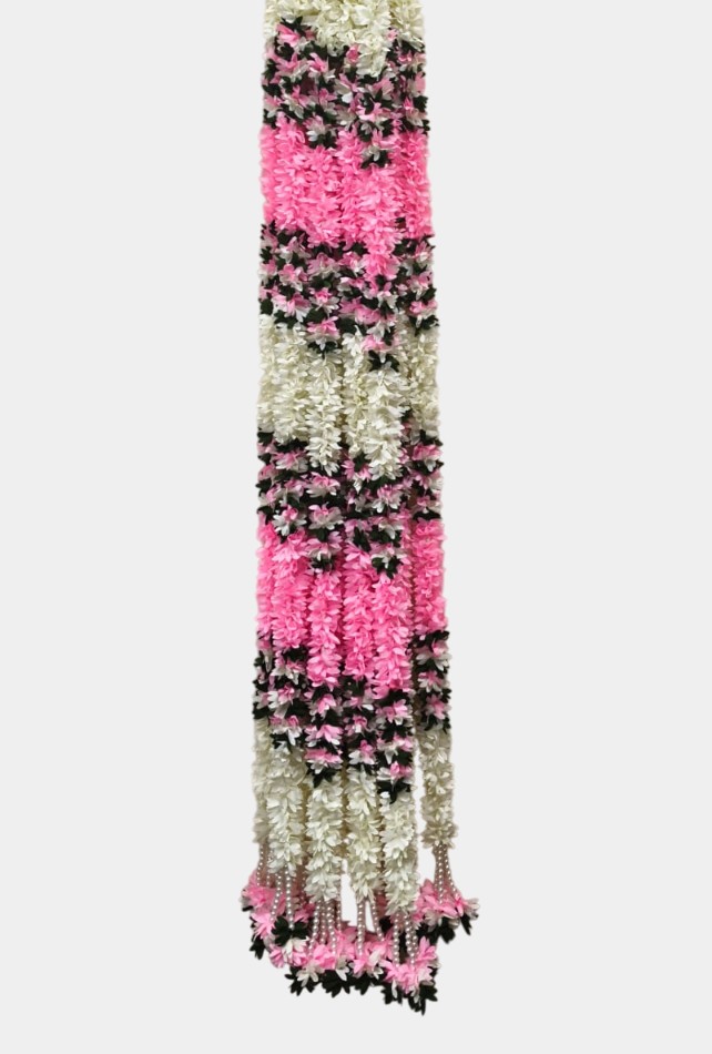 Artificial Light Pink Flower Garlands (5.5 Feet)