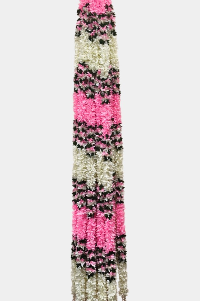 Artificial Light Pink Flower Garlands (5.5 Feet)