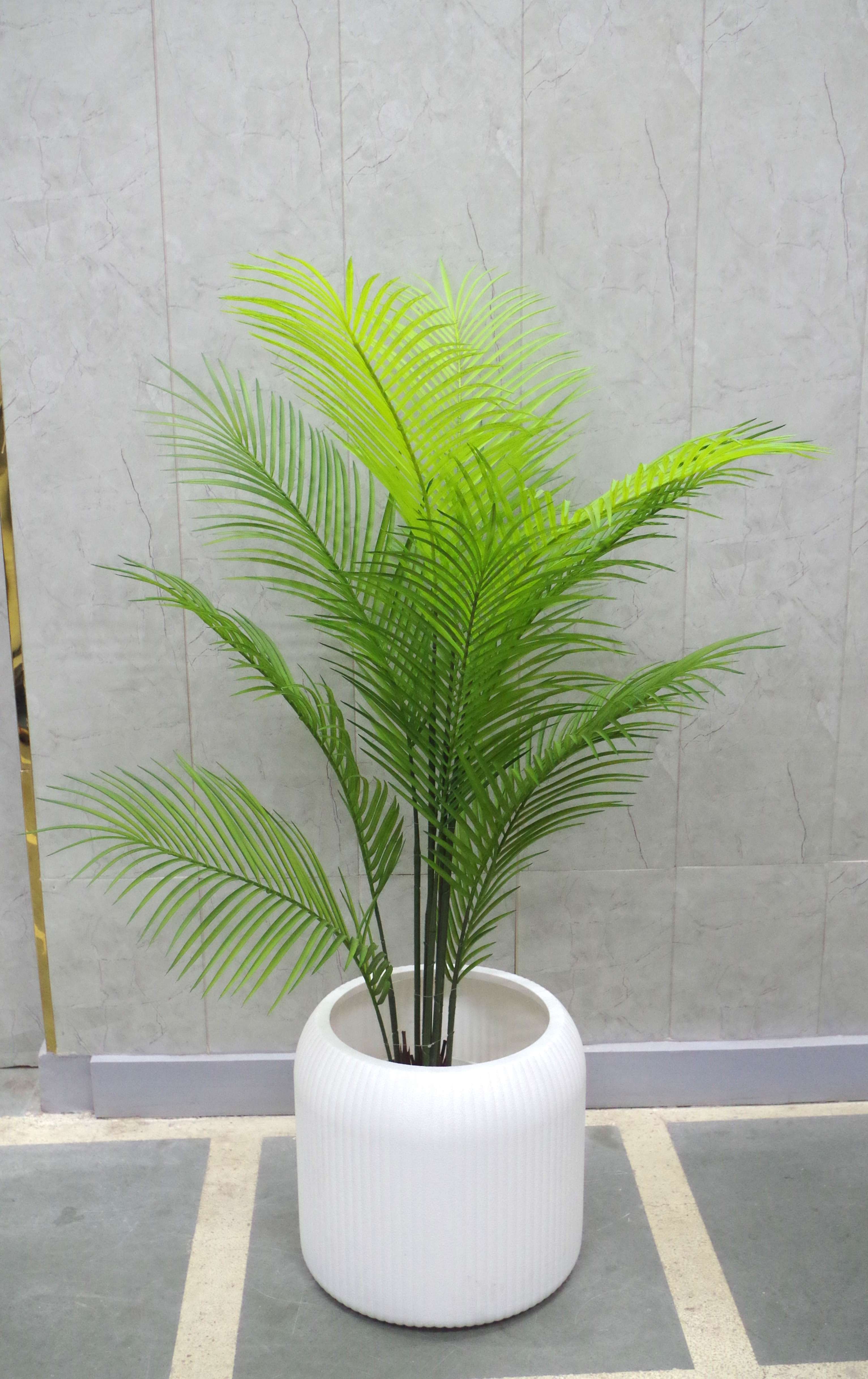 Artificial Lush Green Areca Palm (Complete Set)