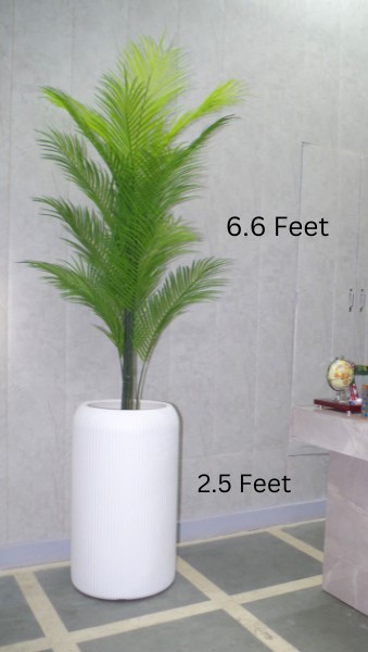 Artificial Lush Green Areca Palm (Complete Set)