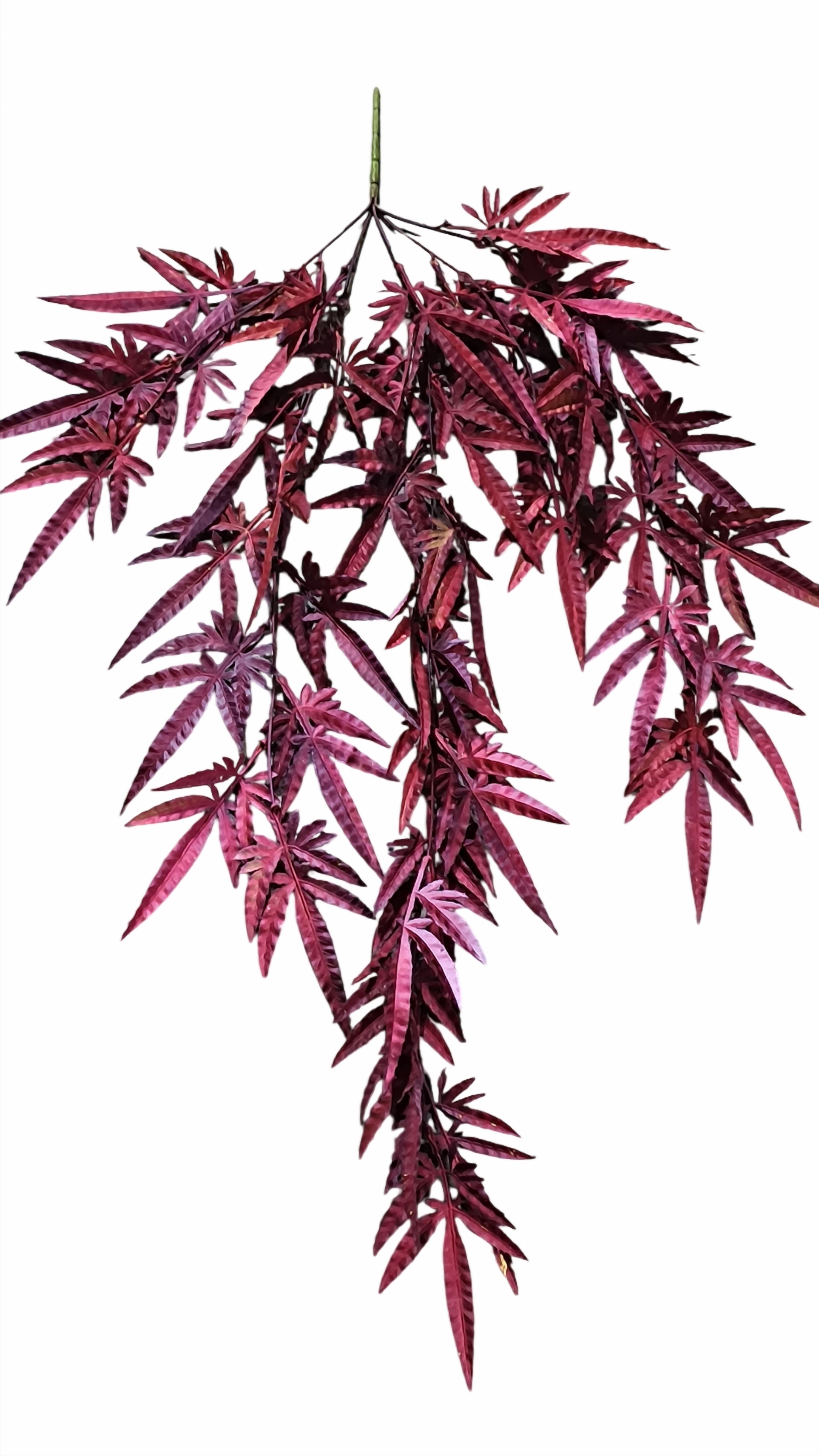 Artificial Maple Leaves Falling (Maroon)