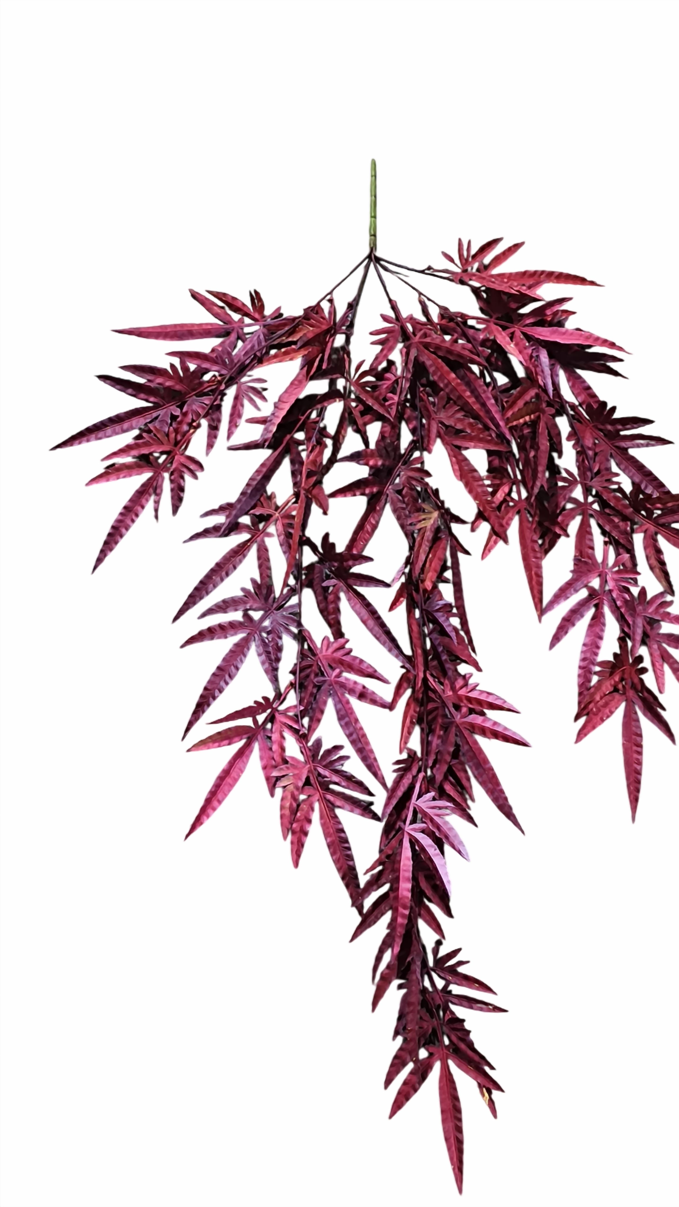 Artificial Maple Leaves Falling (Maroon)