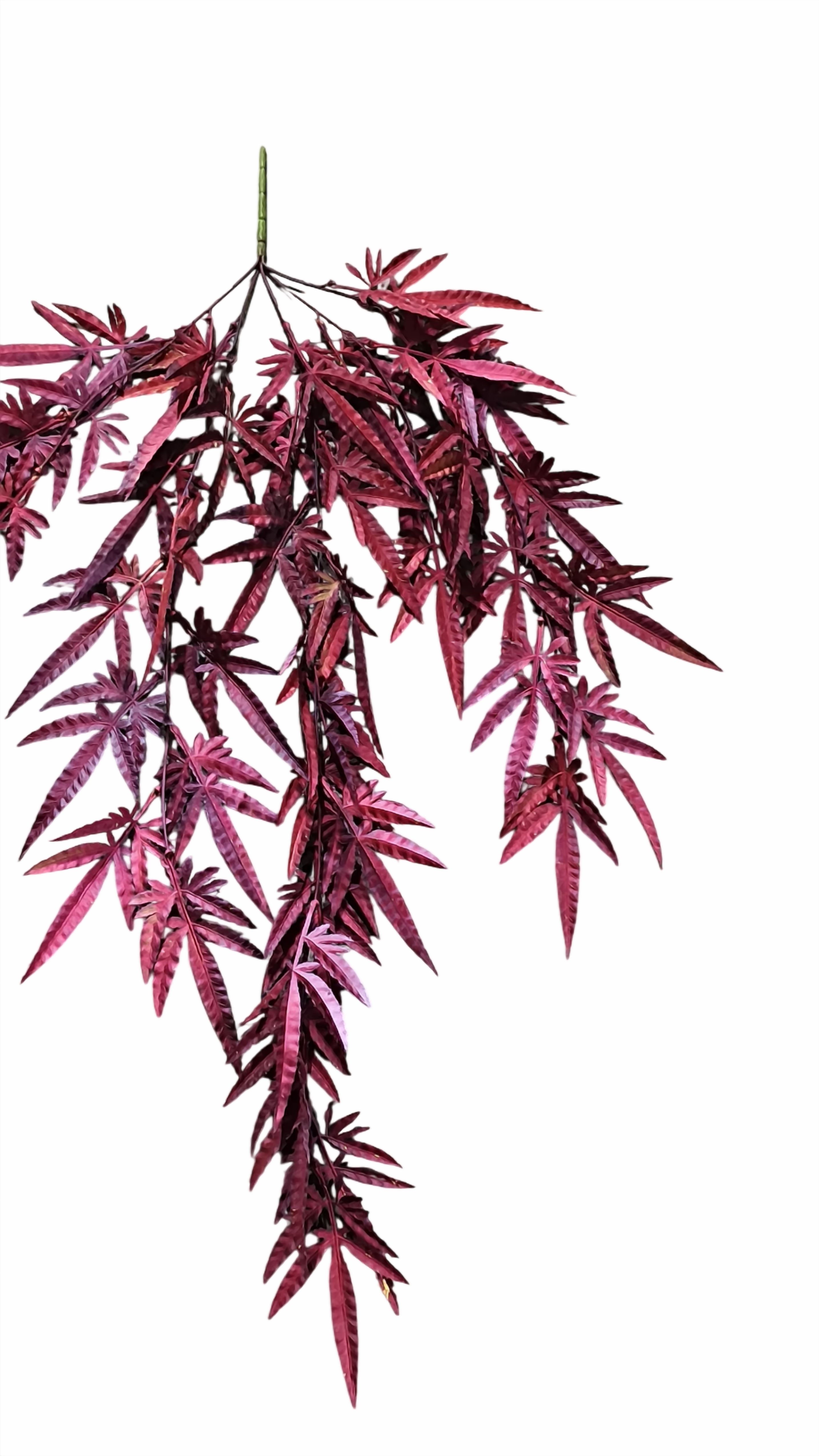 Artificial Maple Leaves Falling (Maroon)