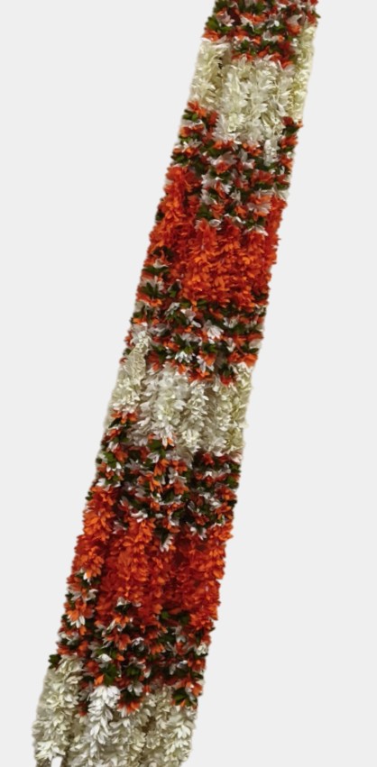 Artificial Orange Flower Garlands (5.5 Feet)