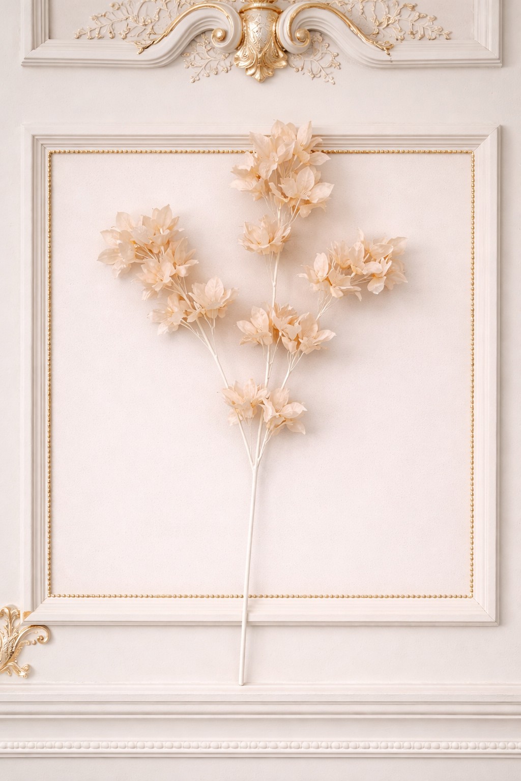 Artificial Peach Flower Branch Stick