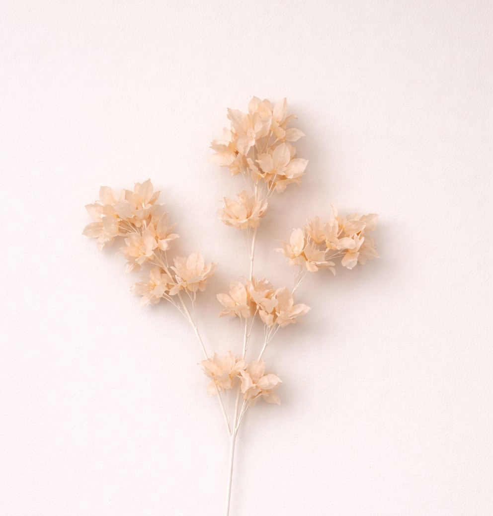 Artificial Peach Flower Branch Stick