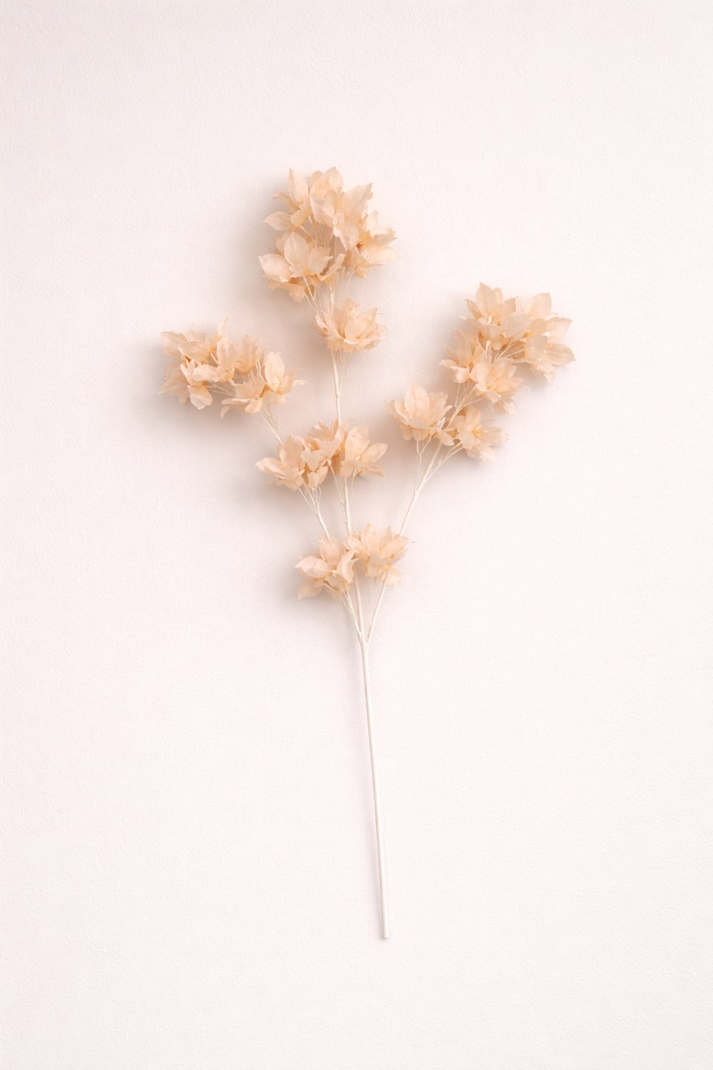 Artificial Peach Flower Branch Stick