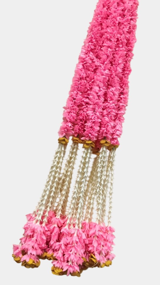Artificial Pink Toran Garland Hanging (2.5 Feet)