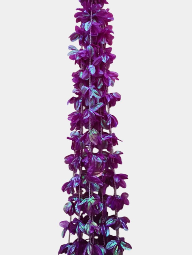 Artificial Purple Rainbow Creeper (5 Feet)