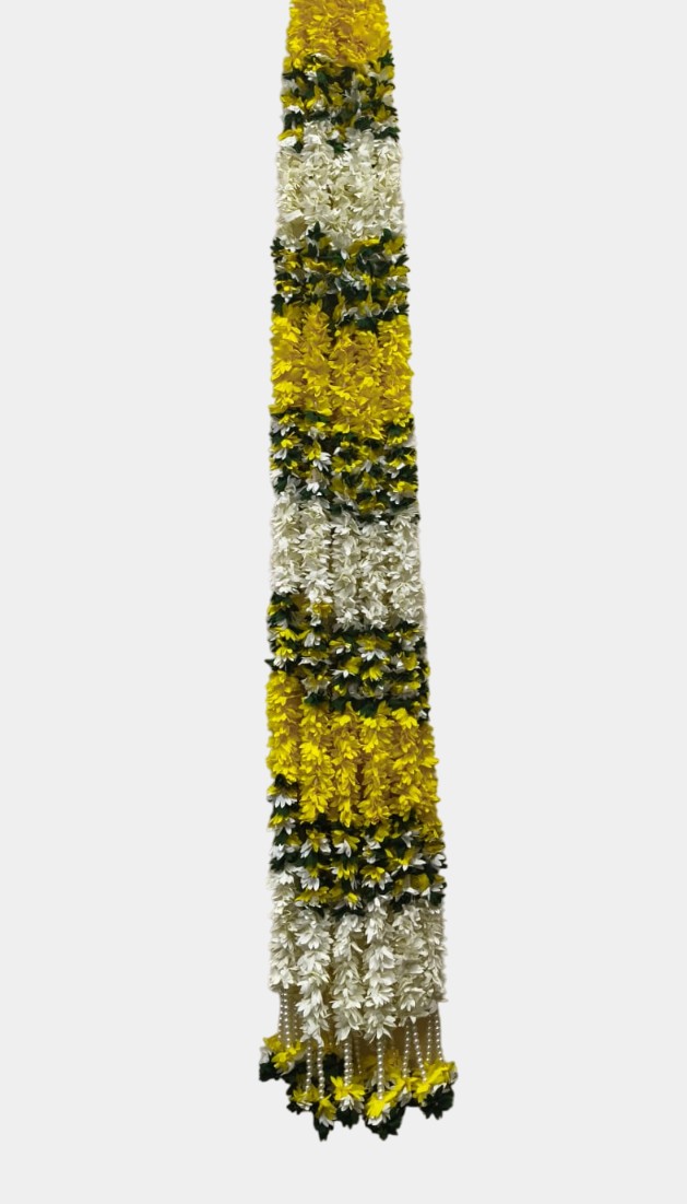 Artificial Yellow Flower Garlands (5.5 Feet)