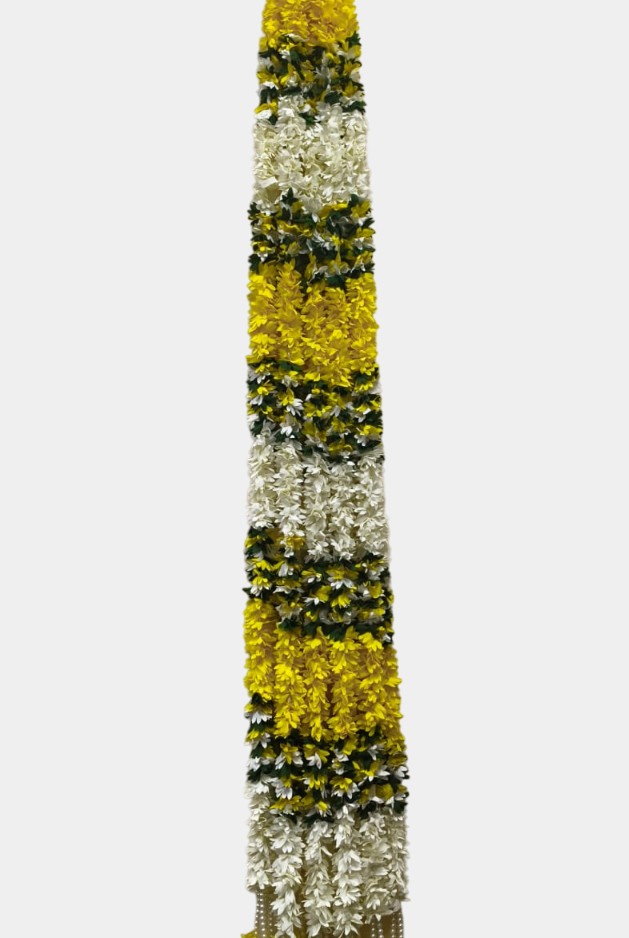 Artificial Yellow Flower Garlands (5.5 Feet)