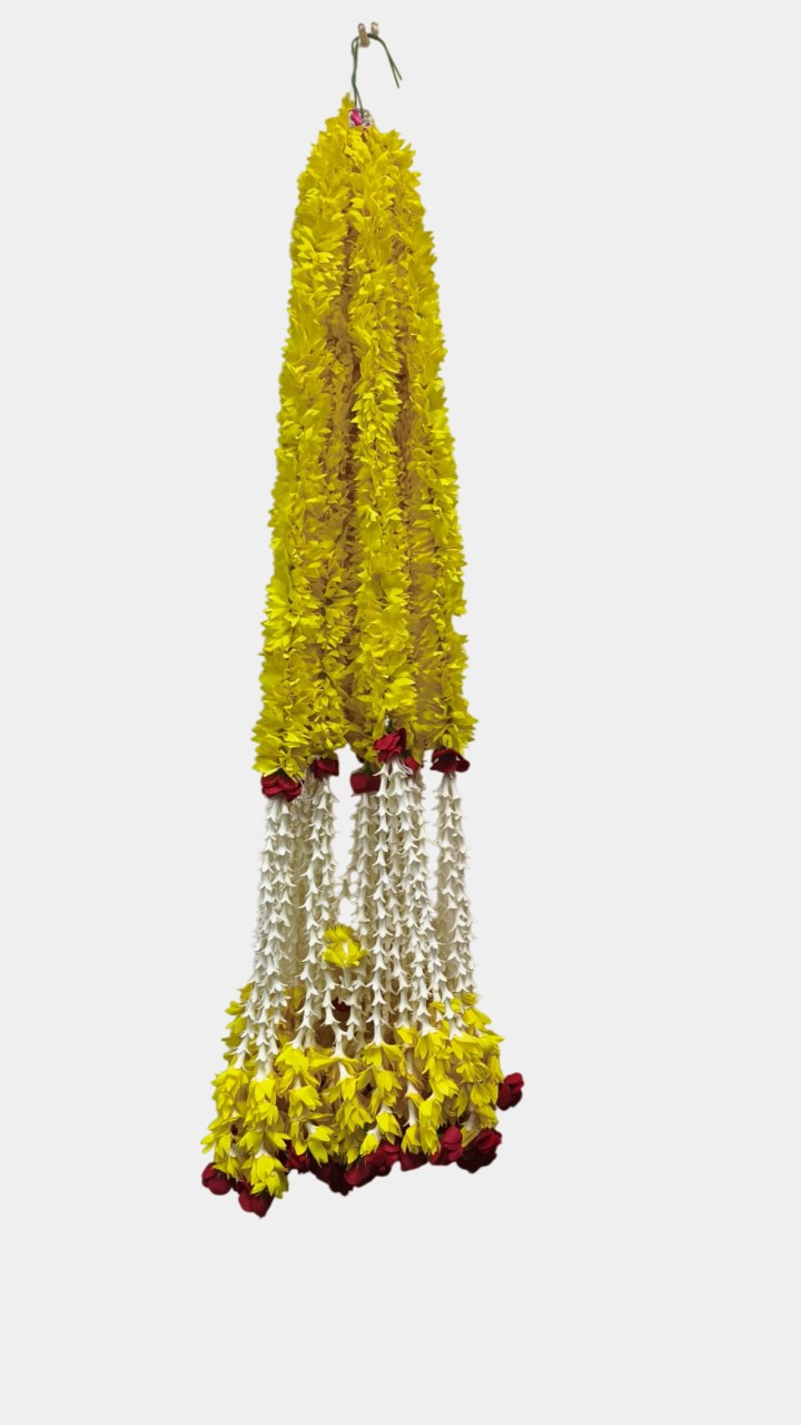Artificial Yellow Toran Garland Hanging (2.5 Feet)