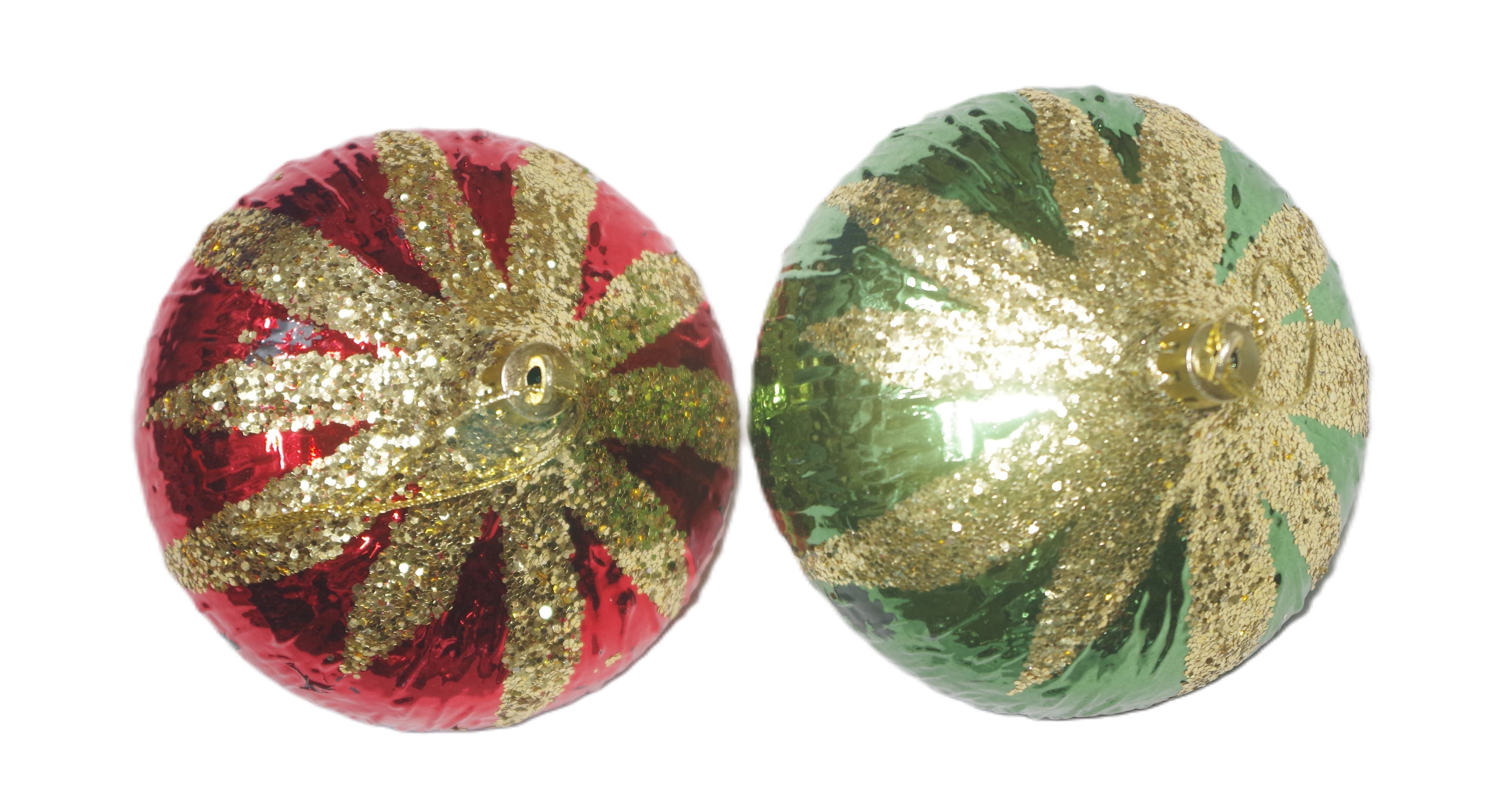 Christmas Balls Ornaments (10 CM)