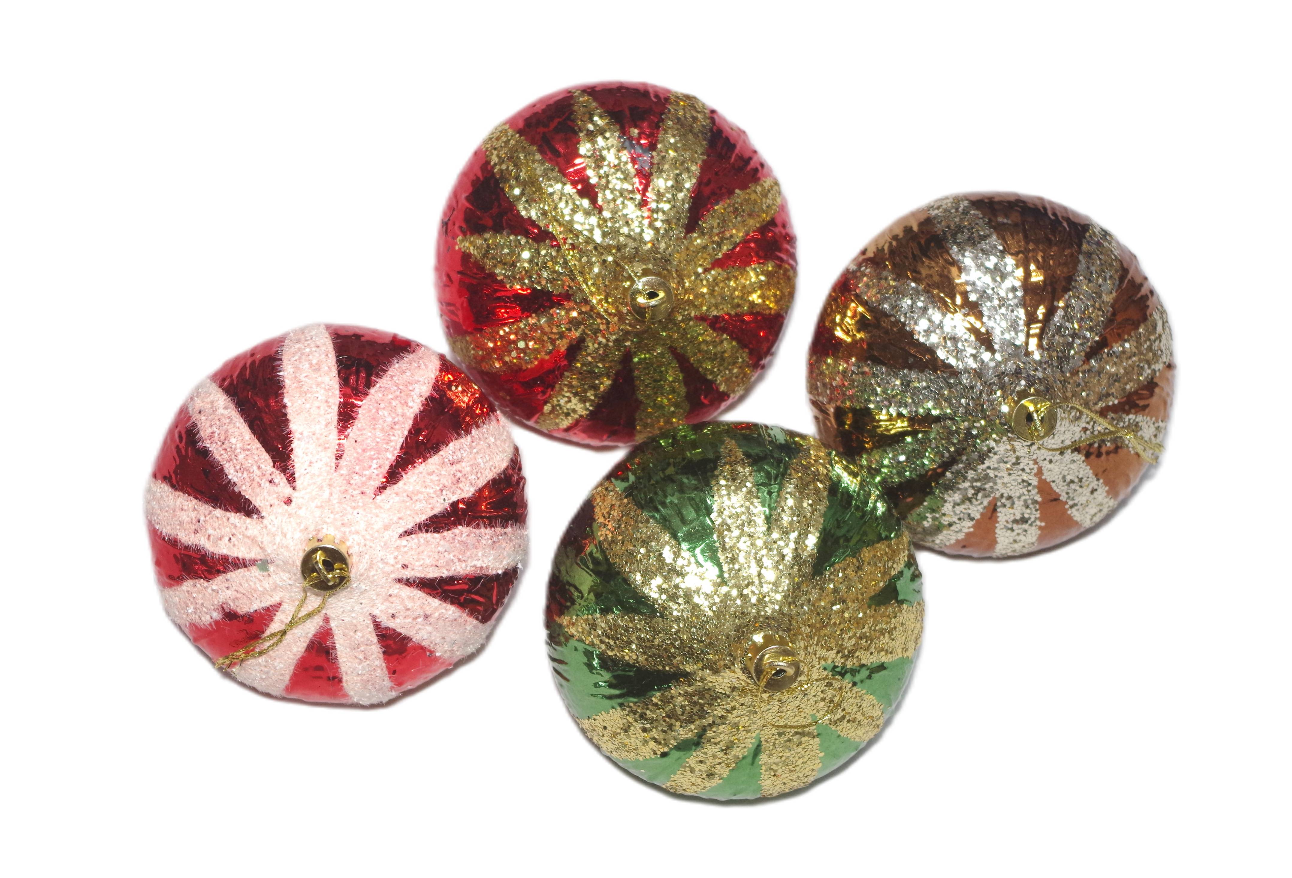 Christmas Balls Ornaments (10 CM)