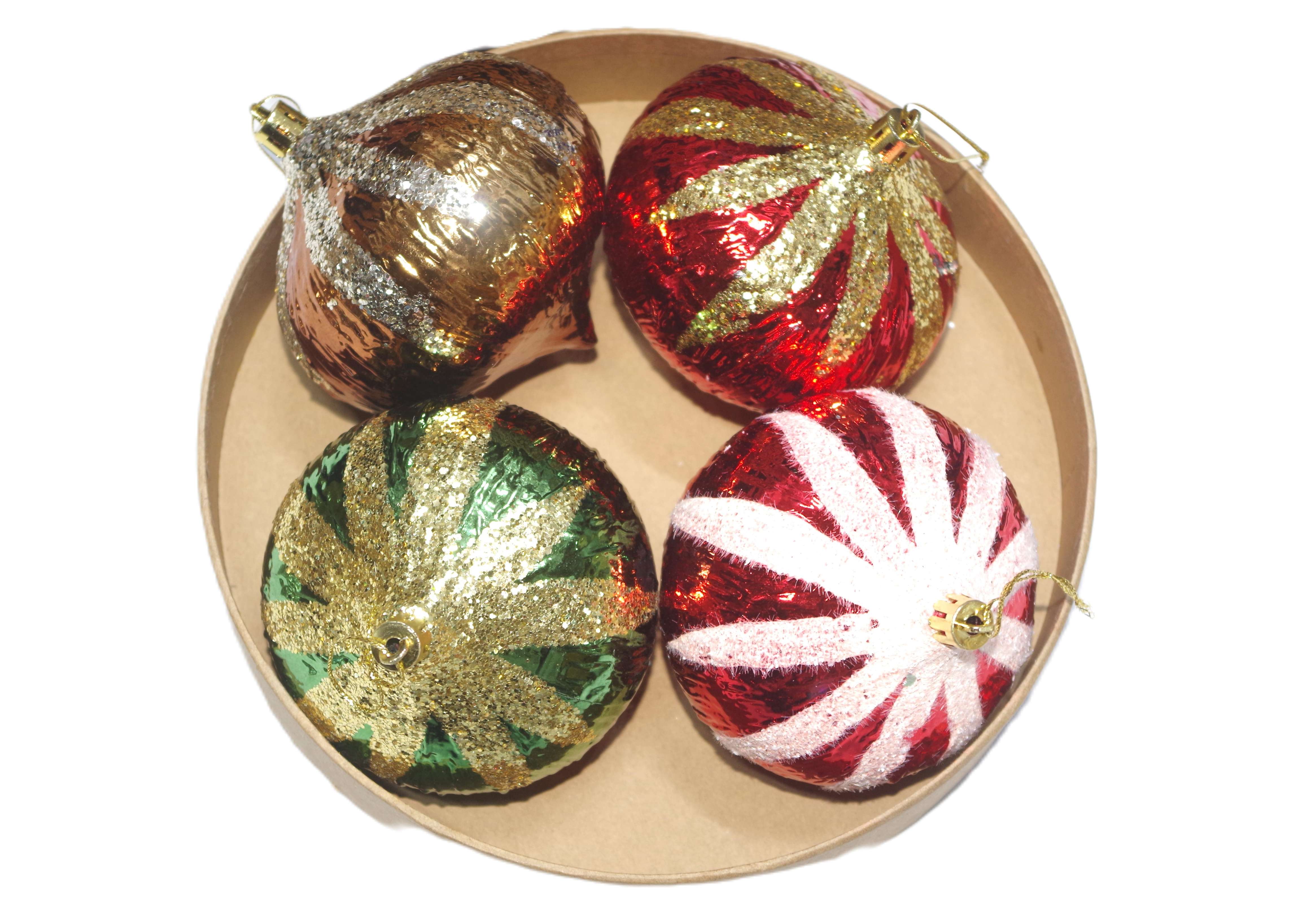 Christmas Balls Ornaments (10 CM)