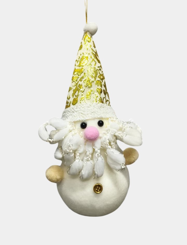 Christmas Decorative Santa Claus Doll Hanging Ornaments (Set of 3)