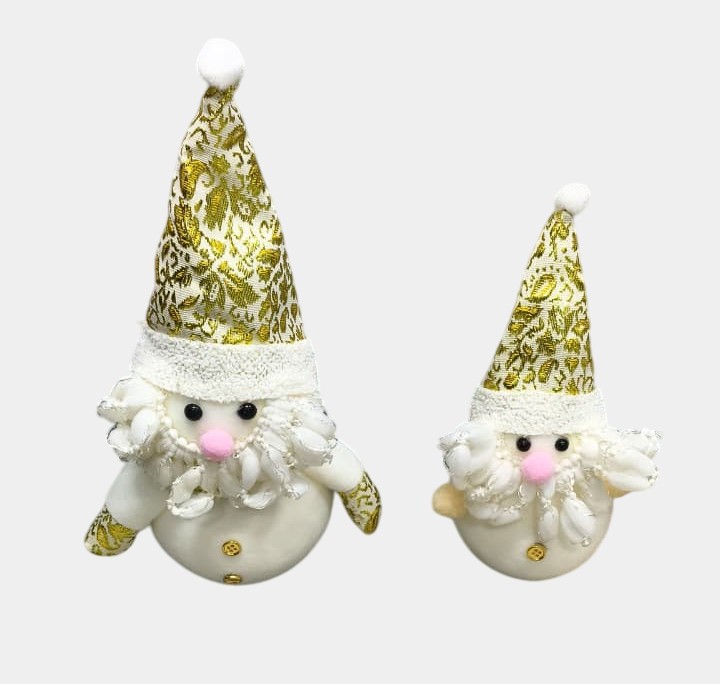 Christmas Decorative Santa Claus Doll Hanging Ornaments (Set of 3)