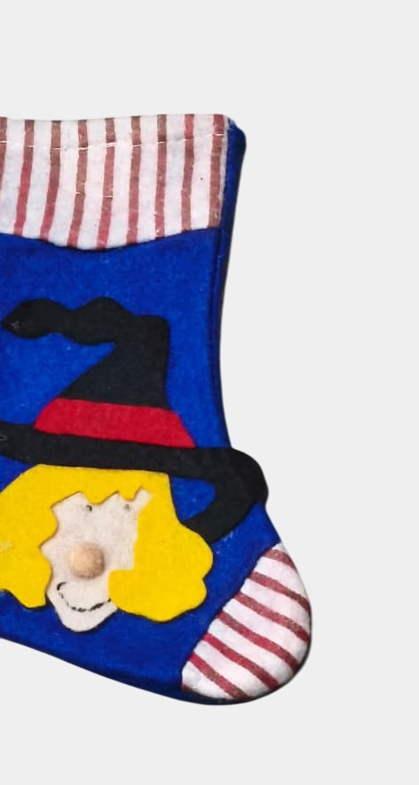 Christmas Gift Blue Stockings