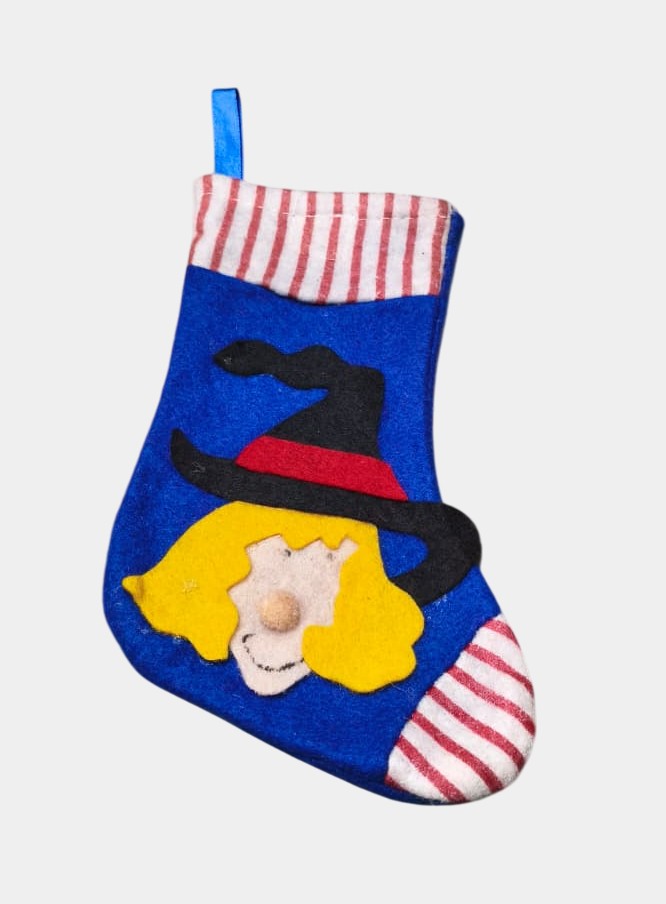Christmas Gift Blue Stockings