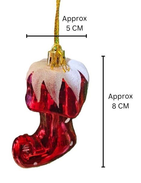 Christmas Hanging Ornament (1 Box, 3 Pcs)