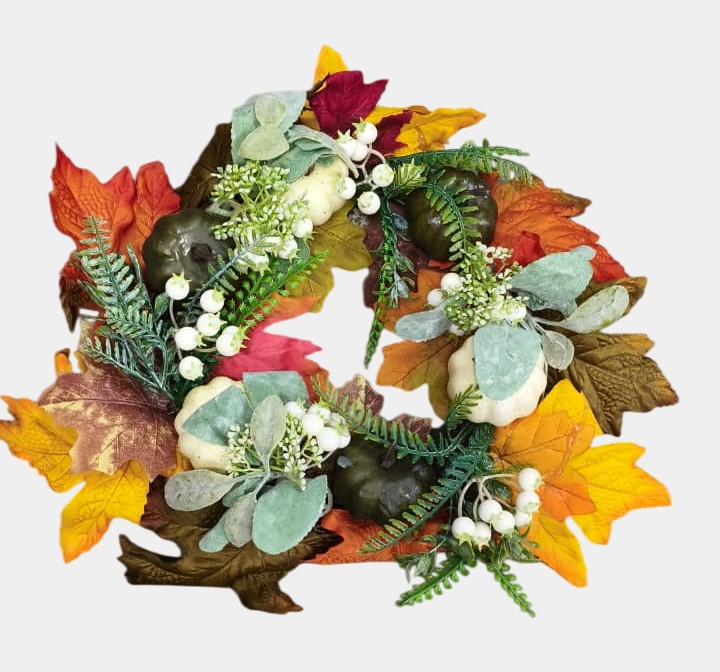 Christmas Maple Leaf Wreath (1 Pc)