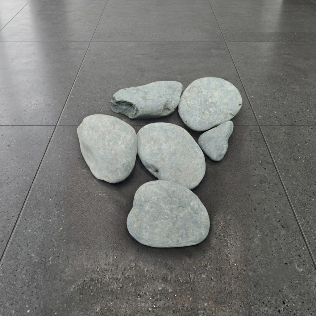 Natural Grey Decorative Stones for Planters & Decor (10 kg)